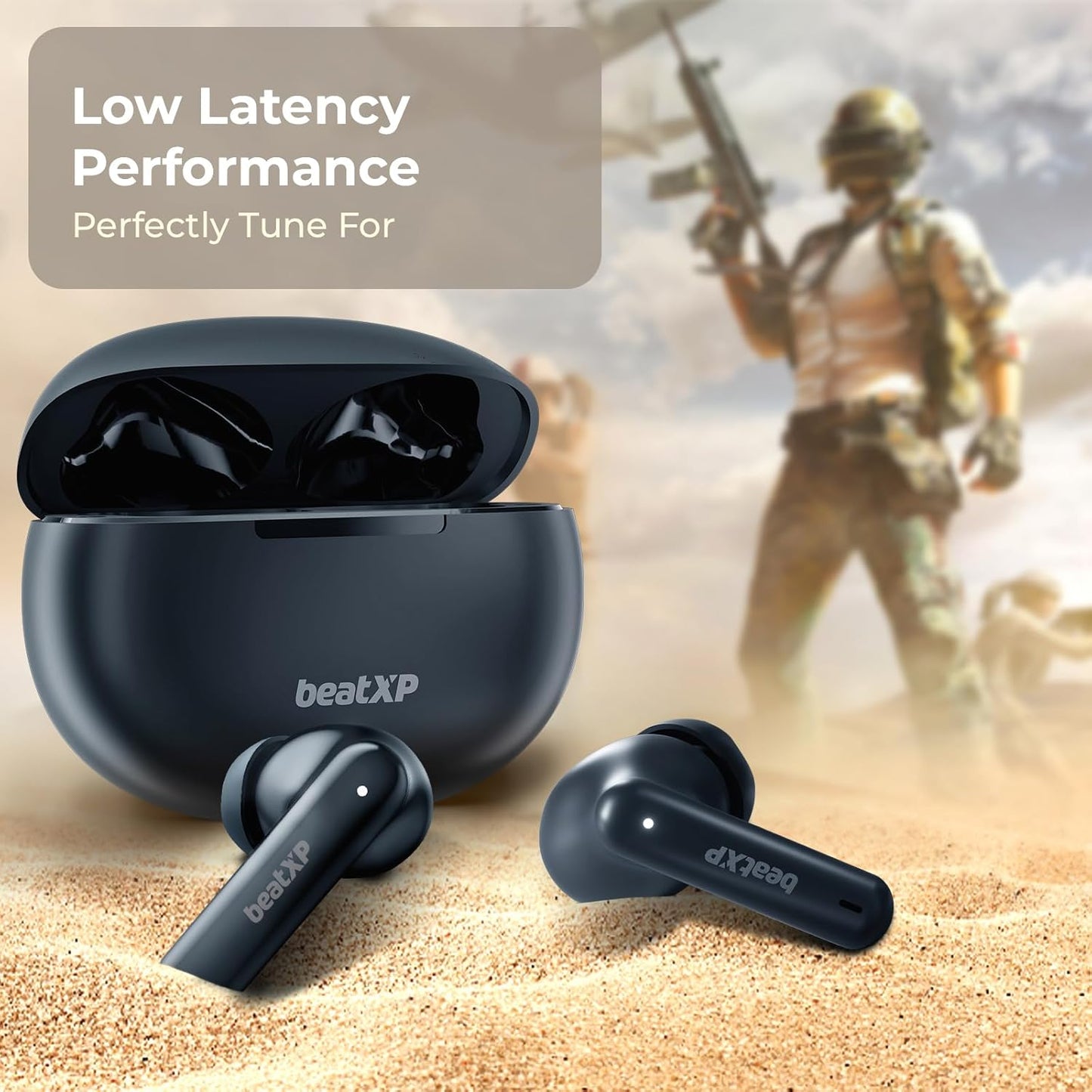 beatXP Tune XPods Bluetooth True Wireless in Ear Buds with 50H Playtime