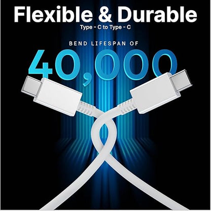 Original iPhone 60W USB C to Type C,Fast Charging Cable High Speed Data Transfer