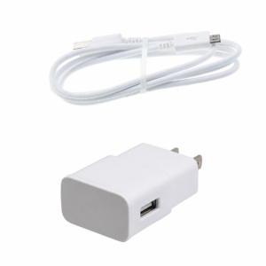 Metron USB Fast Charger Adapter with USB Cable | Fast Charging Wall Charger for Android Smartphones