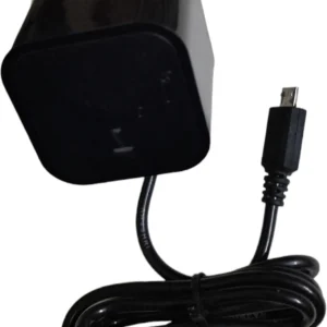 Metron 2.4A Fast Charging Adapter with Fixed Micro USB Cable | Universal Mobile Charger