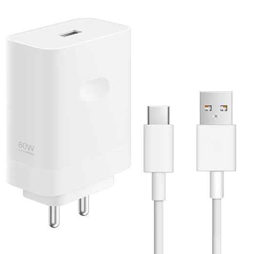Metron 80W Supervooc Charger Support On Realme Phones ( With Cable)