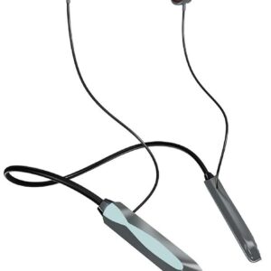 Metron Wireless Bluetooth Neckband Earphones | Magnetic Earbuds | HD Sound | Long Battery Backup | Sports Neckband with Mic