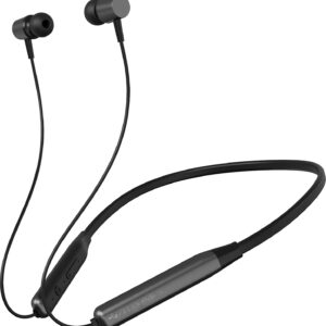 Metron Wireless Bluetooth in Ear Neckband Earphone, Rapid Charge, Dual Pairing, Magnetic