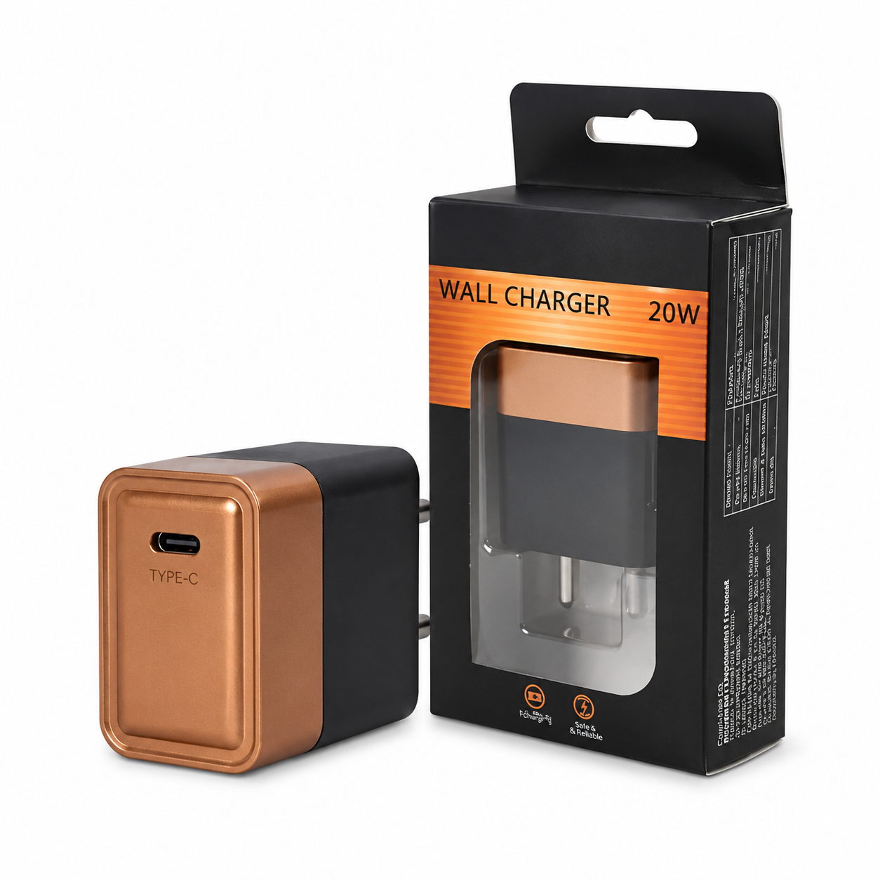 Metron 20W Fast Charger Adapter | USB Type C PD Wall Charger | Fast Charging Mobile Charger for Android & iPhone