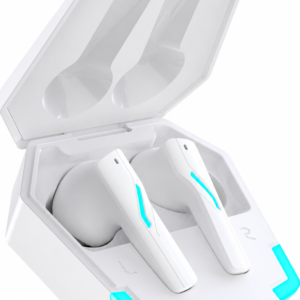 Metron Gaming Wireless TWS Earbuds with RGB LED Charging Case, HD Sound & Low Latency Mode