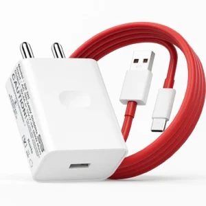 Metron 80W Fast Charging Adapter with Type-C Cable | USB Wall Charger | Fast Charger for Android Smartphones, Tablets & Earbuds