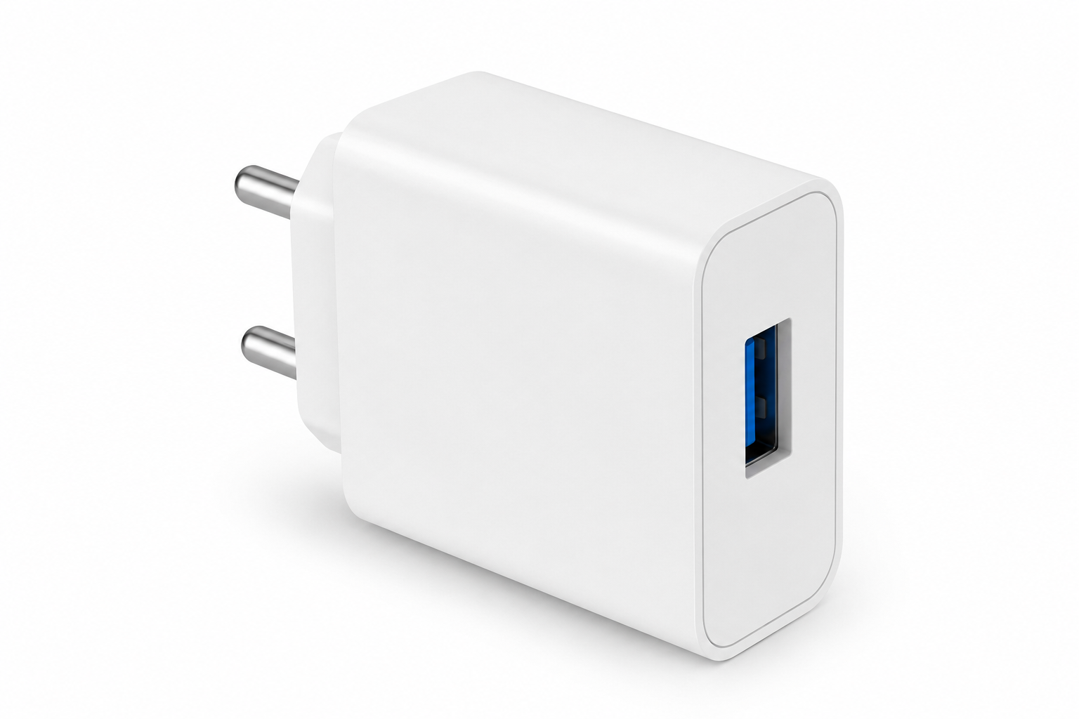 Metron 18W Fast Charger for Mobile with Detachable USB Cable | 2.4A Output | Safe & Fast Charging Adapter for Android Smartphones