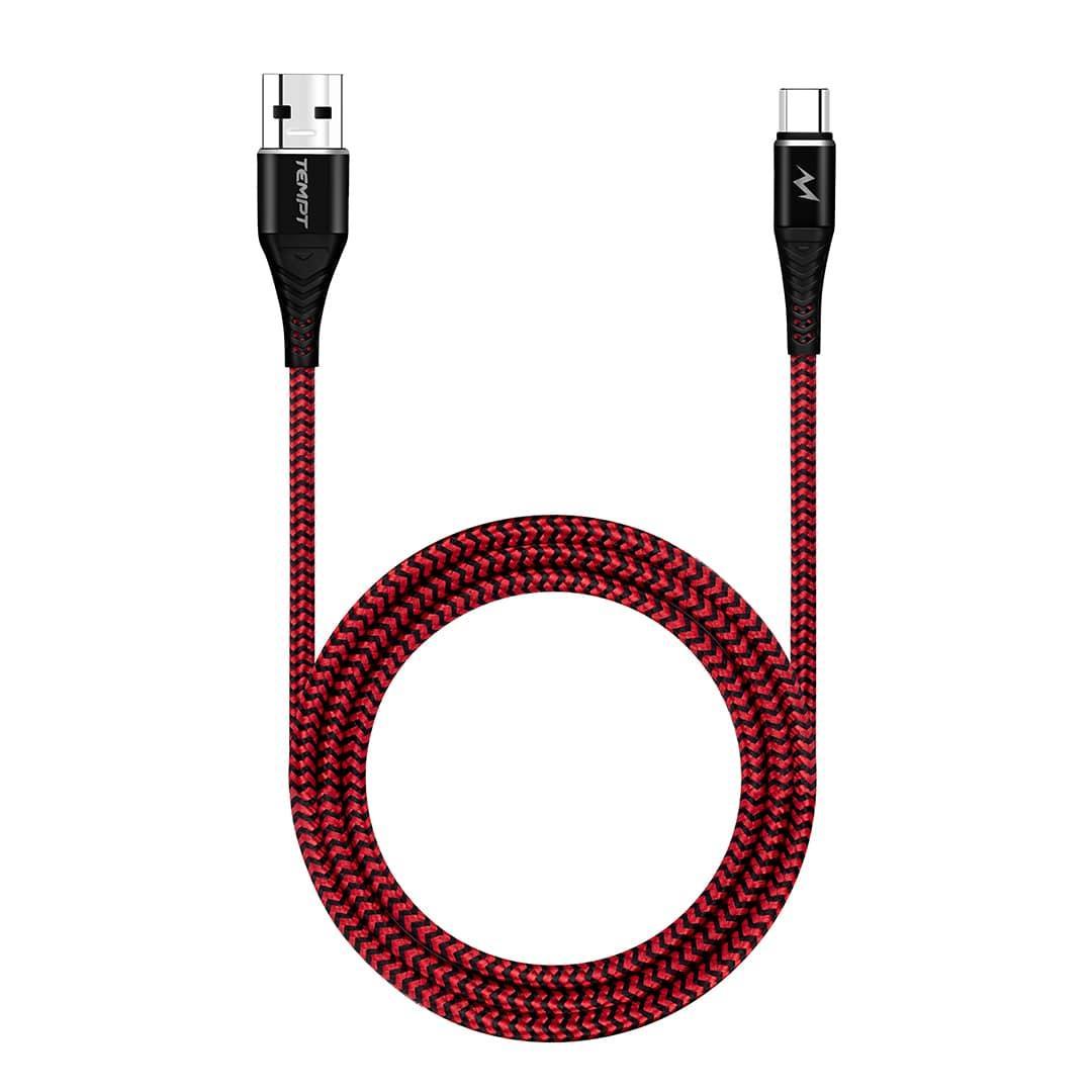 Braided Type-C Fast Charging Data Cable with High-Speed Sync Support - Image 2