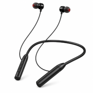 Metron Wireless Bluetooth Neckband Earphones with HD Sound, Deep Bass, Lightweight Design & Hands-Free Calling