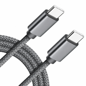 Metron Type C Fast Charging Cable | Braided USB C Data Cable | High Speed Charging & Data Sync Cable