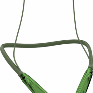 Metron green Wireless Bluetooth Neckband Earbuds with Deep Bass, Magnetic Earbuds & Long Battery Backup