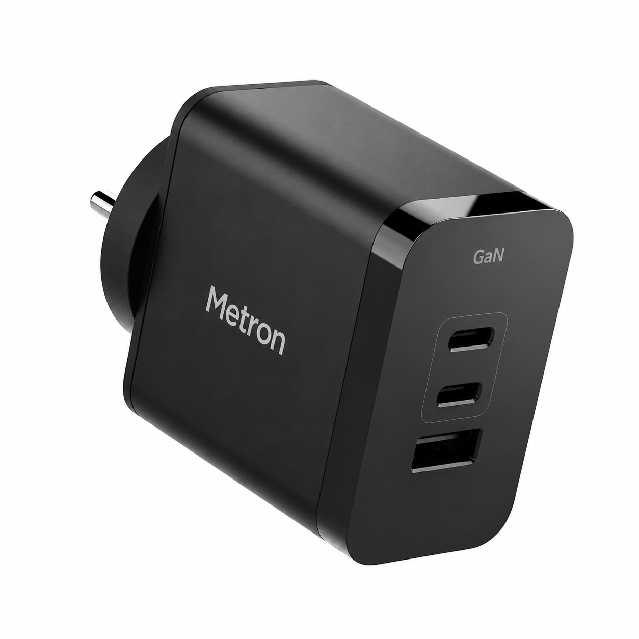 Metron Fast Charging Adapter Total 65w, GaN