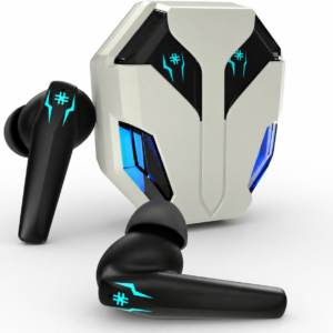 Metron Gaming TWS Earbuds with RGB Charging Case | Bluetooth 5.3 Wireless Earbuds | Low Latency Gaming Mode