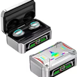 Metron GQ01 Gaming TWS Earbuds with RGB LED Display, Low Latency Mode & HD Sound