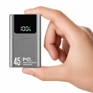 METRON 10000mAh Mini Power Bank | 45W Fast Charging | Digital LED Display | Portable Power Bank
