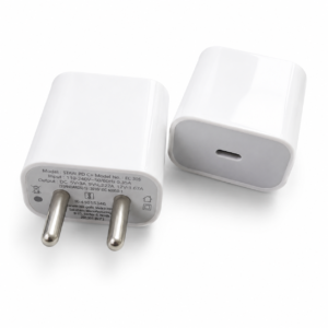 METRON 20W PD Type-C Fast Charger | USB-C Wall Adapter | Super Fast Charging for iPhone 15/14/13 Series, Android Smartphones & Tablets | White
