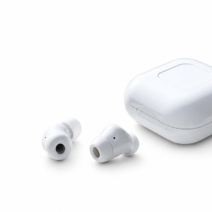 METRON Wireless Bluetooth Earbuds with Charging Case | Deep Bass Stereo Sound | Touch Control | Long Battery Backup | Compatible with Android & iPhone