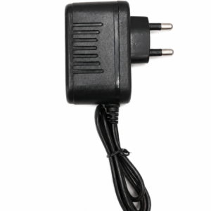 Metron Universal AC/DC Power Adapter Charger | 2-Pin Plug Power Supply Adapter | Black