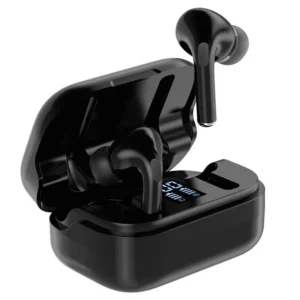 Metron TWS Wireless Bluetooth Earbuds with LED Display Charging Case – HiFi Stereo Sound & HD Calling Earphones