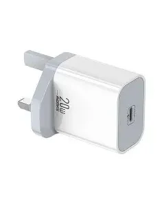 METRON 20W PD Fast Charger Adapter | USB-C Power Delivery Wall Charger | Type-C Fast Charging Support for iPhone, Samsung, OnePlus, Xiaomi & More