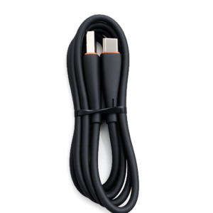 METRON USB to Type-C Fast Charging Cable, VOOC Compatible, High-Speed Data Sync & Charging, TPE Durable Cable (Black)