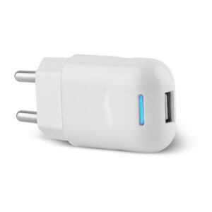 Metron 1A USB Mobile Charger Adapter | Compact Single USB Wall Charger for Android Phones & USB Devices
