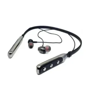 Metron Premium Wireless Bluetooth Neckband Earphones with HD Sound, Magnetic Earbuds & Built-in Mic