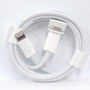 Metron Lightning to USB Fast Charging Data Cable | 1 Meter | Fast Charge & Data Sync | Compatible with iPhone | White