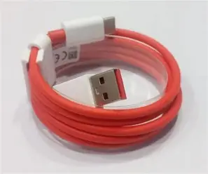 METRON Type-C Fast Charging Data Cable | USB to Type-C Charging & Data Sync Cable | High-Speed Fast Charge | Red