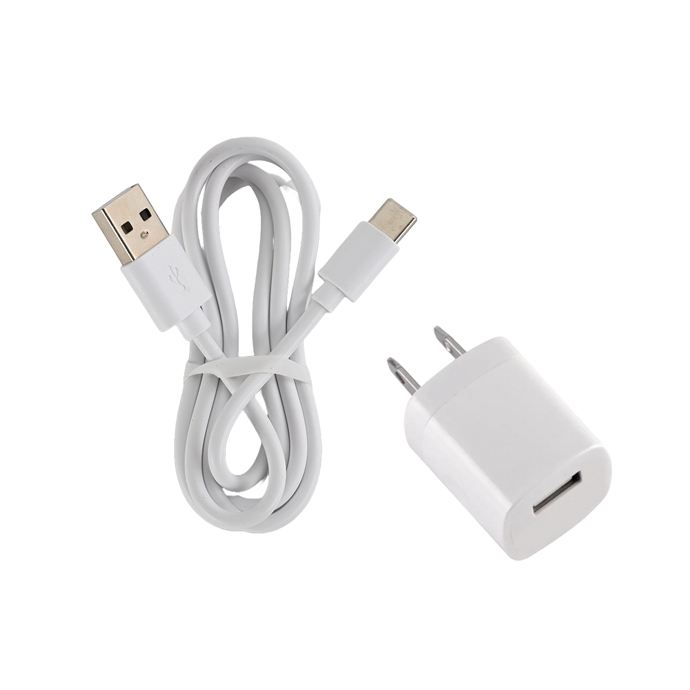 Metron 20W USB Type-C Fast Charger with Type-C to Type-C Cable | PD Fast Charging Adapter | White