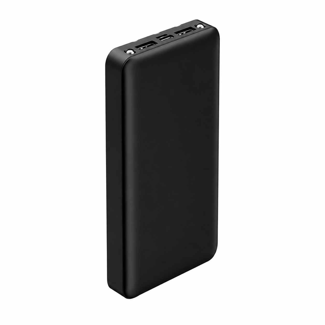 METRON 20000mAh Fast Charging Power Bank | Dual USB Output | Type-C Input | LED Digital Display | Portable Battery Charger for Android & iPhone (Black)