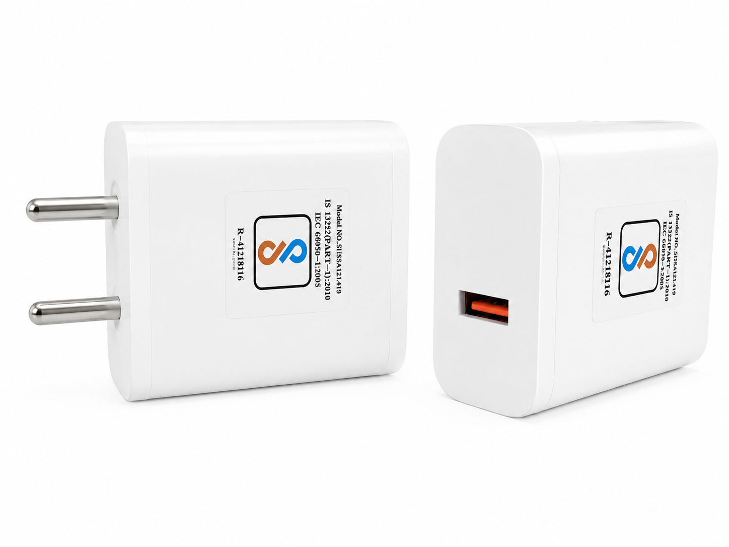 Metron 20W Fast Charging USB Wall Charger | Single USB Port Power Adapter | BIS Certified | Universal Mobile Charger | White